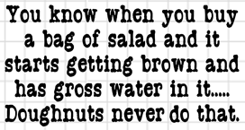 Bag Of Brown Salad