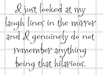 Laugh Lines