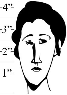 Modigliani Face