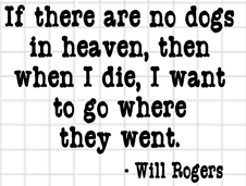 No Dogs in Heaven