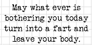 Fart Leaves Body